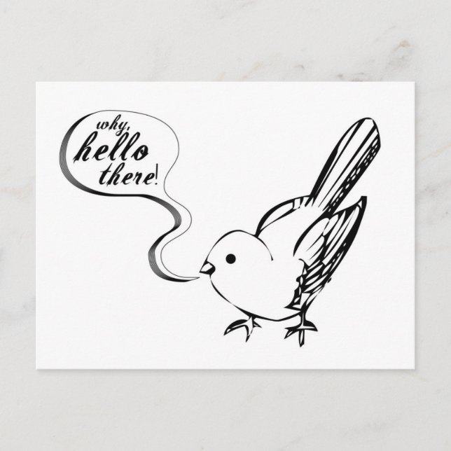 ¡Hola! postal (Anverso)