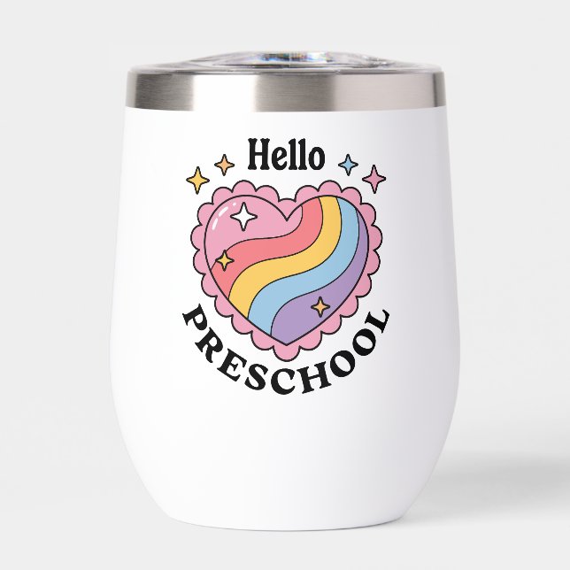 Hola Preescolar | De vuelta a la escuela preescola (Frente)