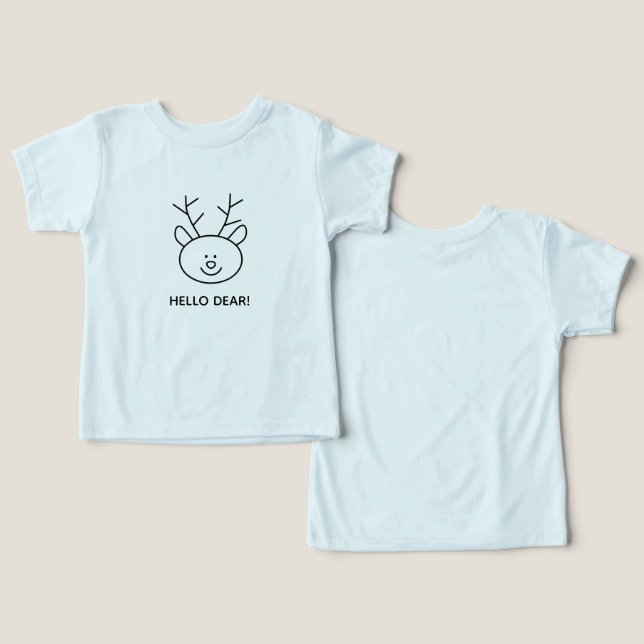 Hola querido reno lindo (Diseño Anverso y Reverso)