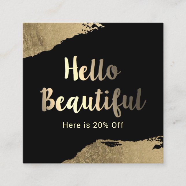 Hola remisión hermosa del movimiento del oro del (Anverso)