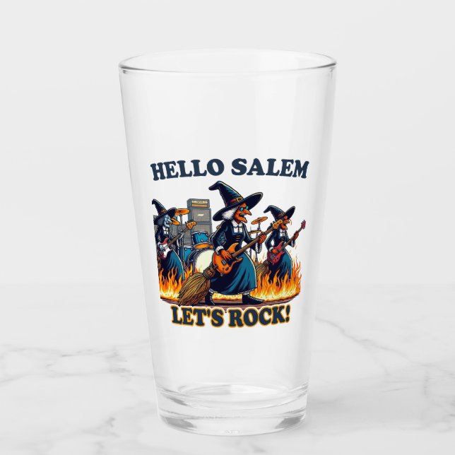 Hola Salem Massachusetts Witch Rock Band (Anverso)