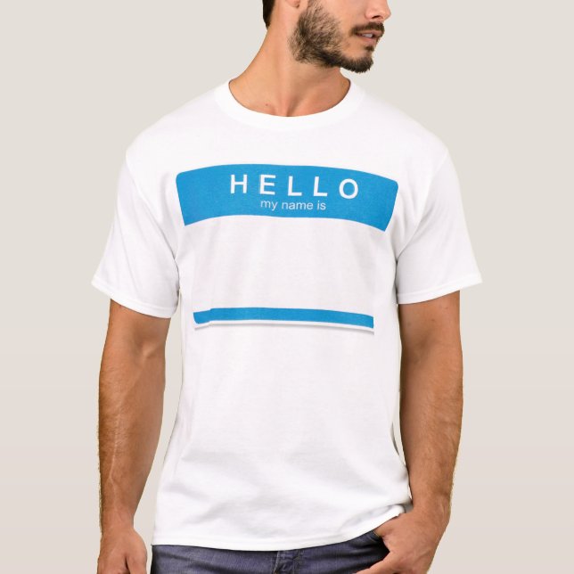 Hola soy camisa del Nametag (Anverso)