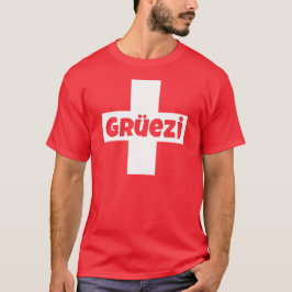 Hola soy camiseta de Gruezi del suizo