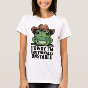 Hola, soy una Camiseta de Rana Emocionalmente Ines