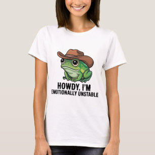 Hola, soy una Camiseta de Rana Emocionalmente Ines