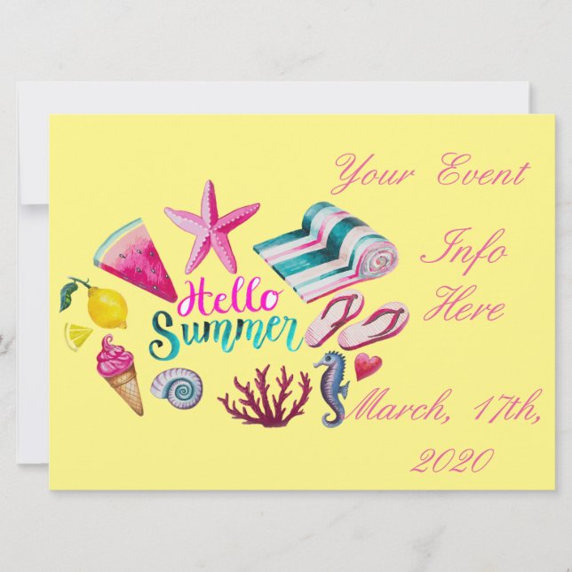 Hola Summer Beach Thunder-Cove (Anverso)