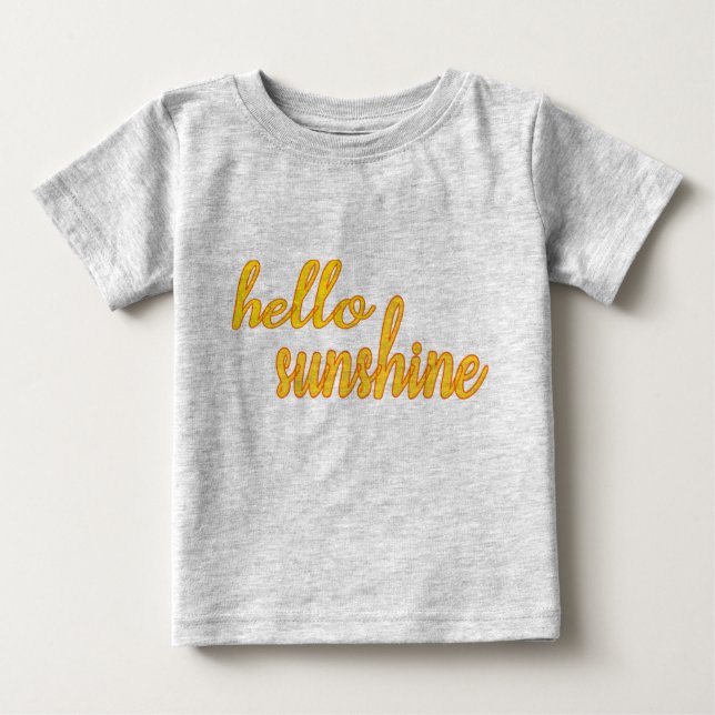 Hola Sunshine Kids Top (Anverso)