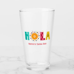 ¡HOLA! Tapas Nombres y logotipos editables para el