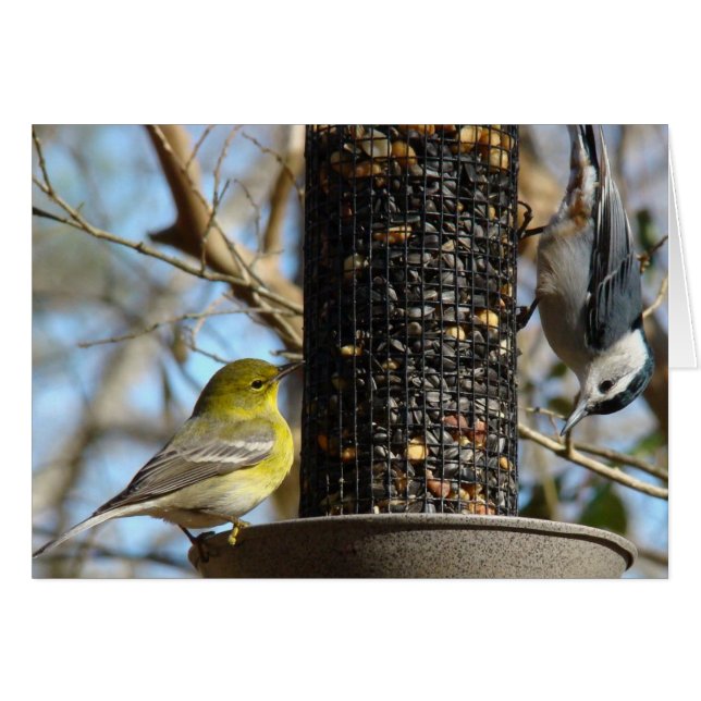 ¡Hola! Tarjeta de felicitación (Anverso (Horizontal))