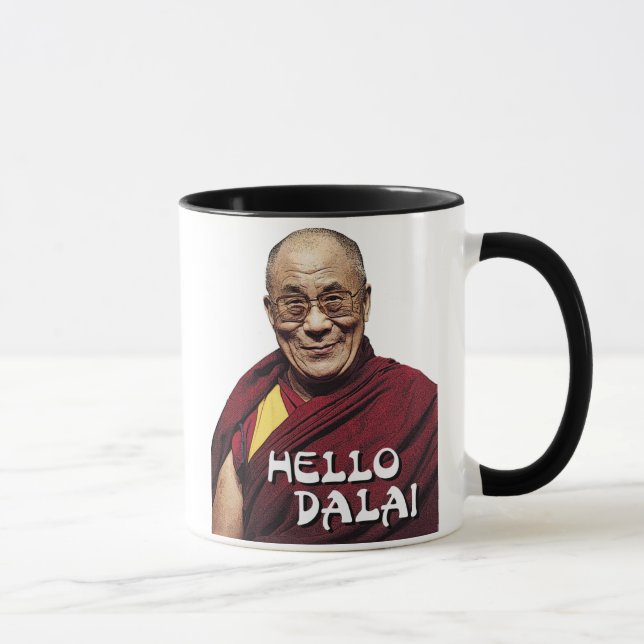 Hola taza de Dalai (Derecha)