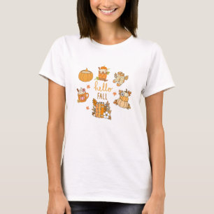 Hola Tee Otoño - Cálida Camiseta De Otoño
