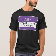 Hola... ***TEXTO PERSONALIZADO*** Camiseta con pla