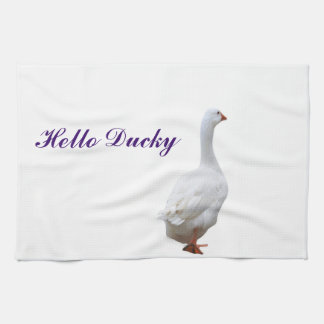 Hola toallas de cocina de encargo Ducky
