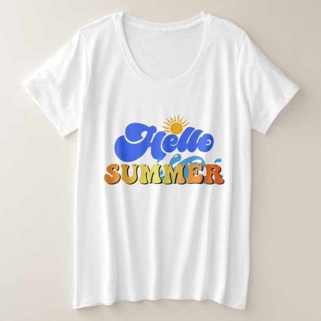 Hola Verano (Anverso del diseño)