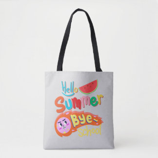 Hola Verano Adiós Bolsa de Mano Arte Escolar