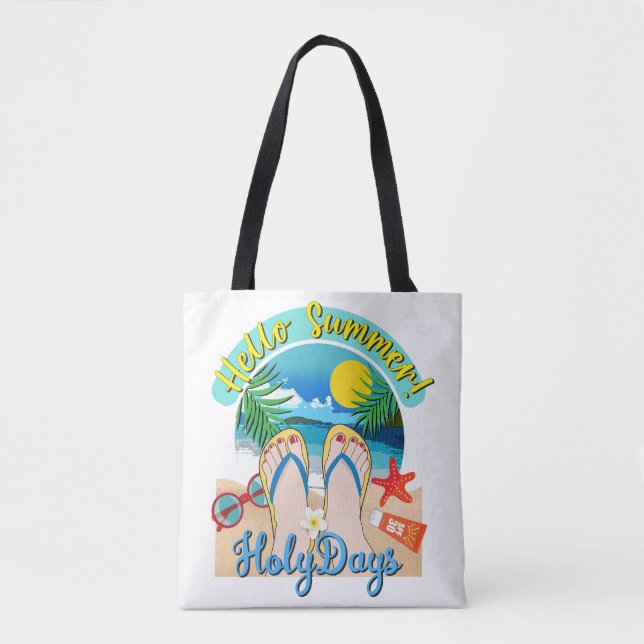 Hola verano - Bolsa de Tote de Holy Days (Anverso)
