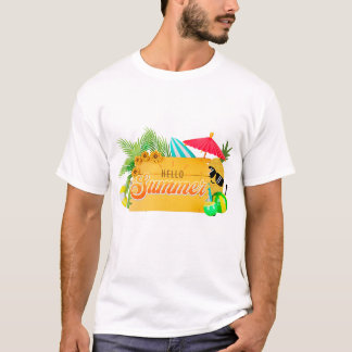 Hola Verano – Camiseta Évasion Tropical