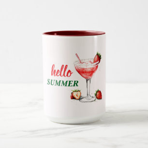 Hola Verano   Combinación de Taza para Cóctel de F