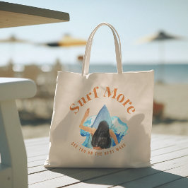 Hola verano con tipografía Bolsa de Tote tropical