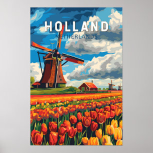 Holanda Países Bajos Viaje Arte Vintage