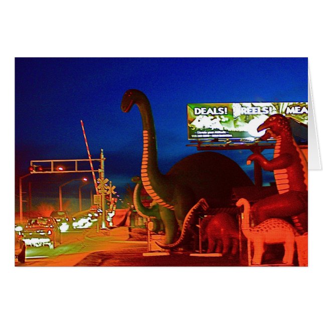 Holbrook Dinosaurs-Rte 66 (Anverso (Horizontal))