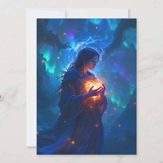 Hold your heart forever, condolences (Anverso)