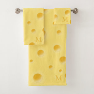 Holey Cheese suizo Fancioso Regalo Monogramado