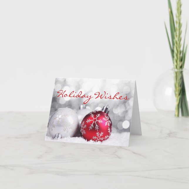 HOLIDAY DESEA TARJETAS DE NAVIDADES (Anverso)