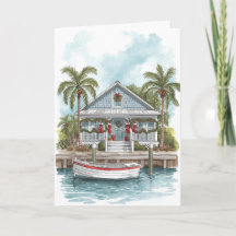 Holiday Harbour Cottage - Tarjeta de felicitación