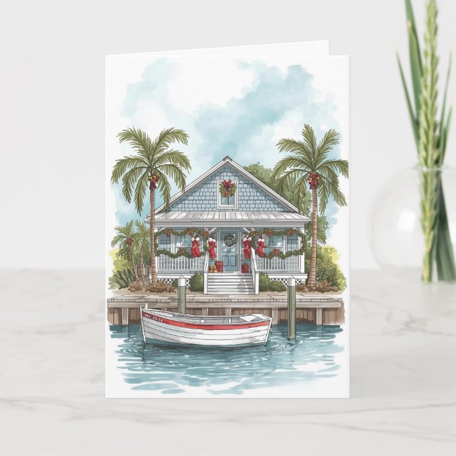 Holiday Harbour Cottage - Tarjeta de felicitación  (Anverso)