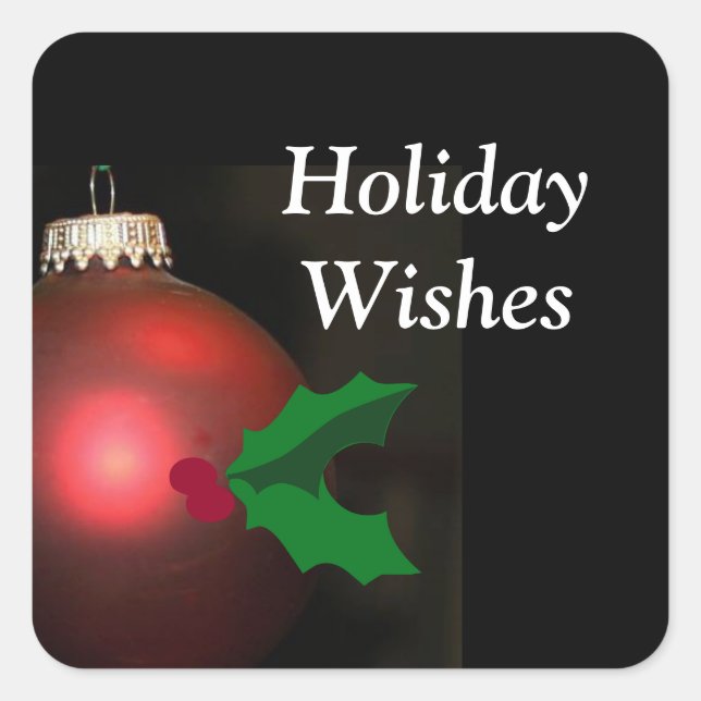 HOLIDAY QUIERE SELLO PARA SOBRES Y NAVIDAD MÁS EST (Anverso)