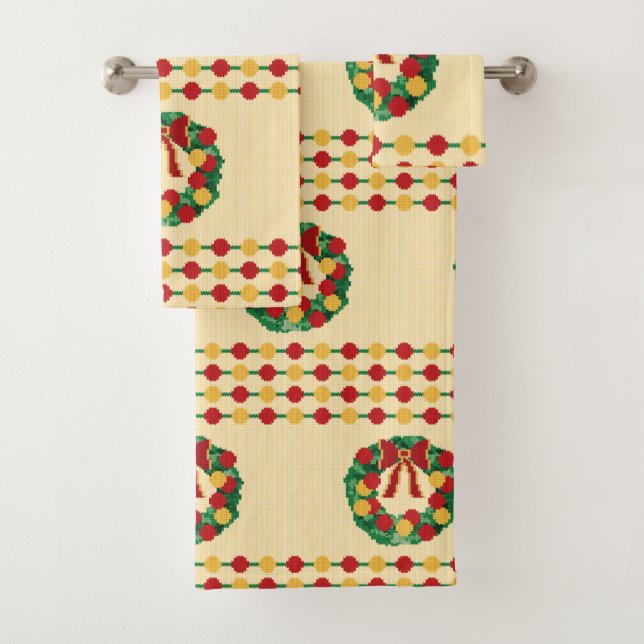 Holiday Wreath Knit (In situ)