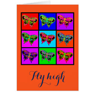 holiES - Mosaico de mariposas psicodélicas