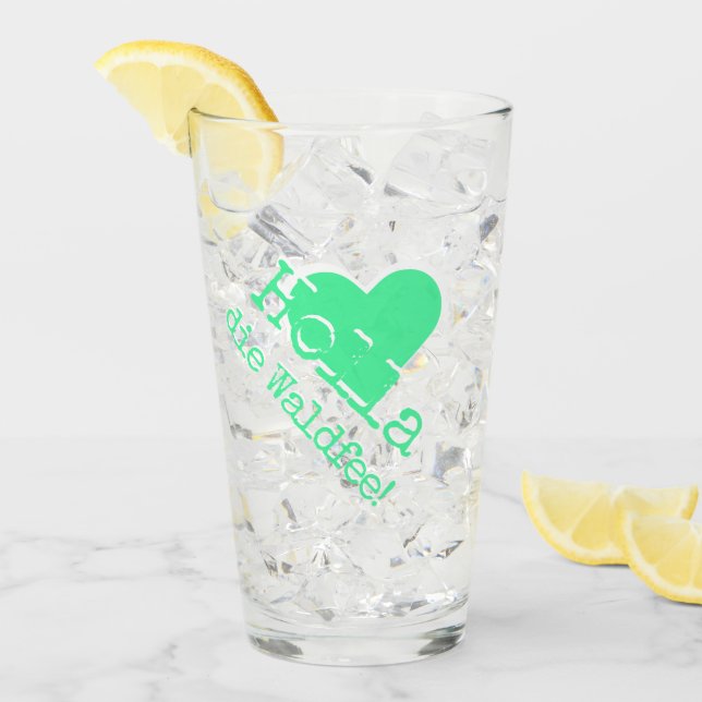 Holla, die Waldfee! German expression (Anverso (hielo))