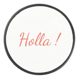 ¡Holla! Disco de hockey