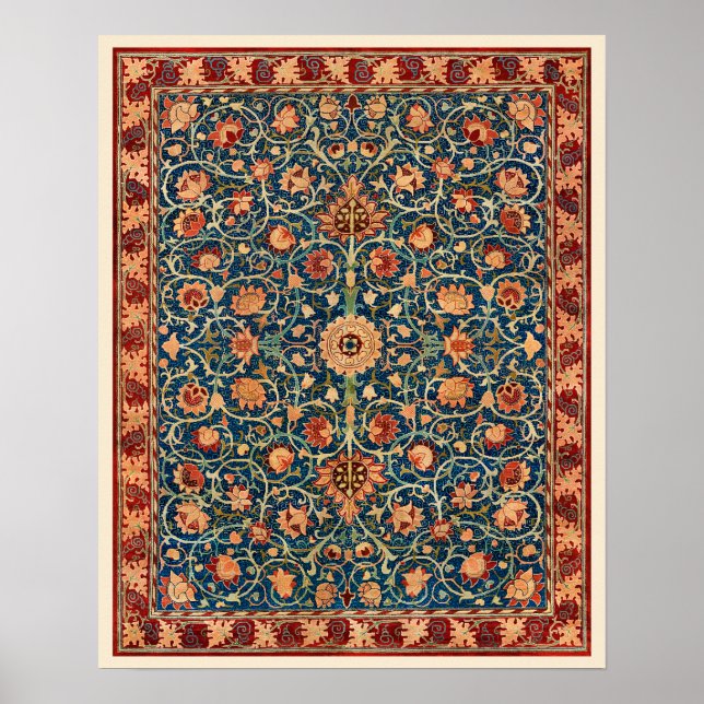 Holland Park de William Morris, Arte de Alfombra V (Frente)