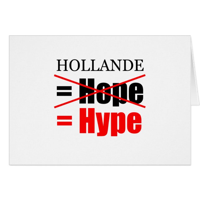 Hollande No Esperanza = ¡¡¡¡¡¡¡¡¡¡¡¡¡¡¡¡¡¡¡¡¡¡¡¡¡¡ (Anverso (Horizontal))