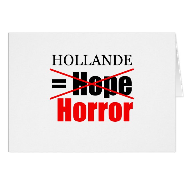 Hollande No Esperanza = ¡¡¡¡¡¡¡¡¡¡¡¡¡¡¡¡¡¡¡¡¡¡¡¡¡¡ (Anverso (Horizontal))