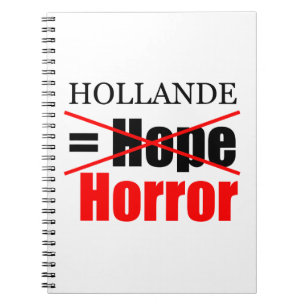 Hollande No Esperanza = Horror - Cuaderno