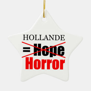 Hollande No Esperanza = Horror - Ornamento Estrell