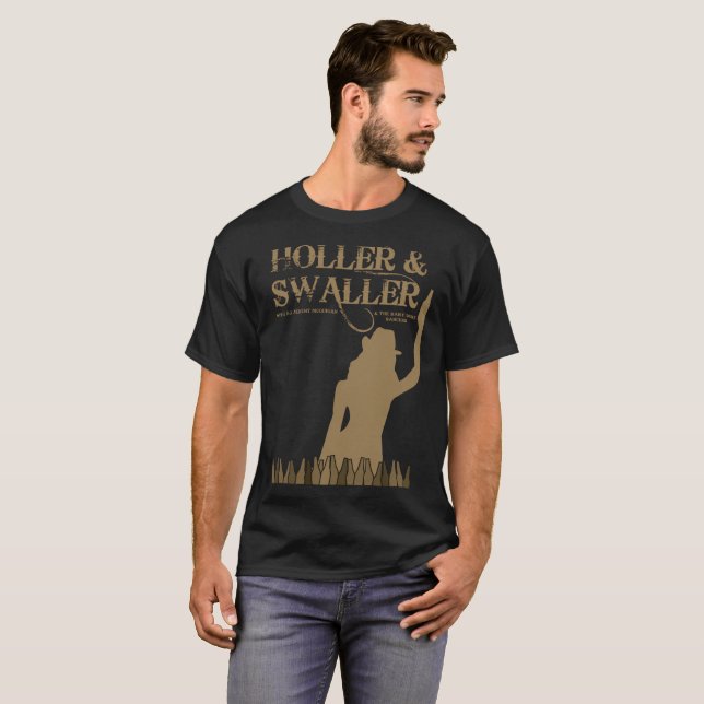 Holler para hombre y camiseta de Swaller (Anverso completo)