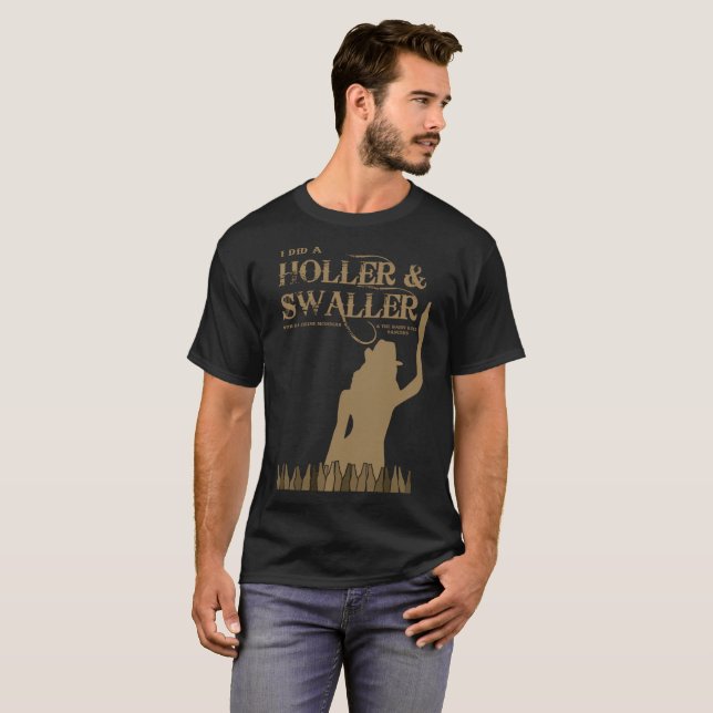Holler y camiseta para hombre de Swaller (Anverso completo)