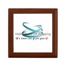 Hollingshead Regalo Envolver caja de joyas de made