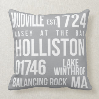 Holliston, almohada del orgullo de la ciudad de