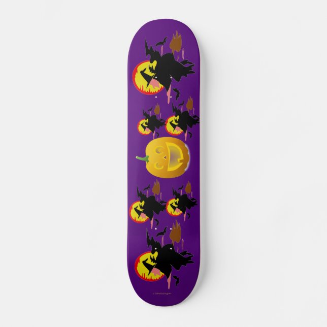 HOLLOWEEN SKATEBOARDS - PUNTO DE PATINAJE - TESTIG (Anverso)