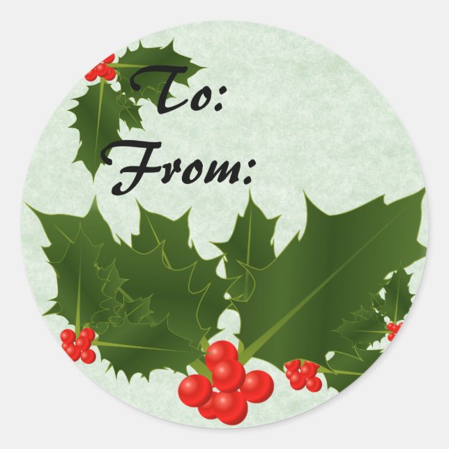 Holly a y desde los Pegatinas (Anverso)