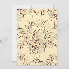 Holly berries diseño sin fisuras