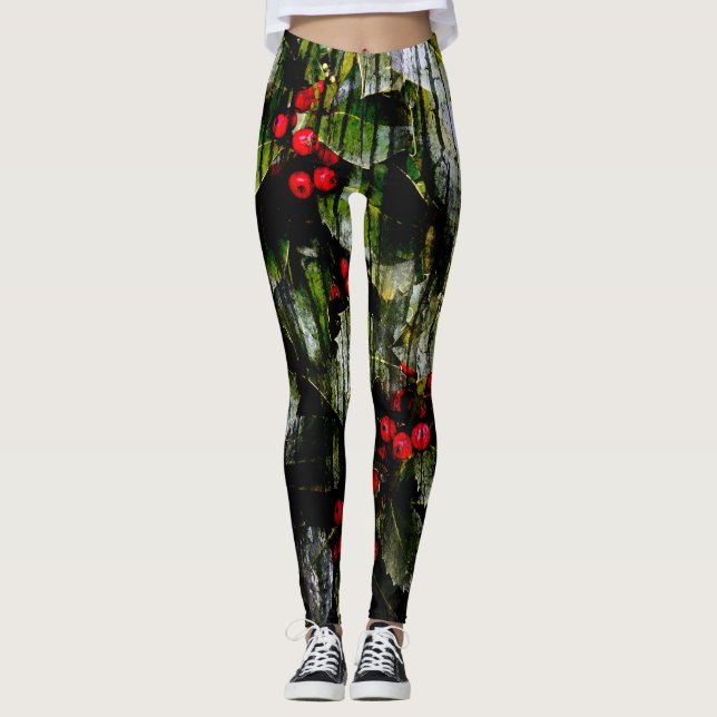 Holly Berry Leggings (Anverso)