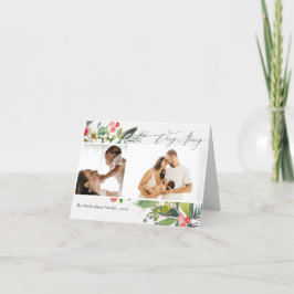 Holly Berry Pine Muy Feliz Navidad 2 Foto