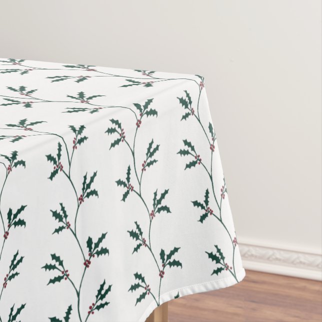 Holly Berry vinea Navidades manteles (In Situ)